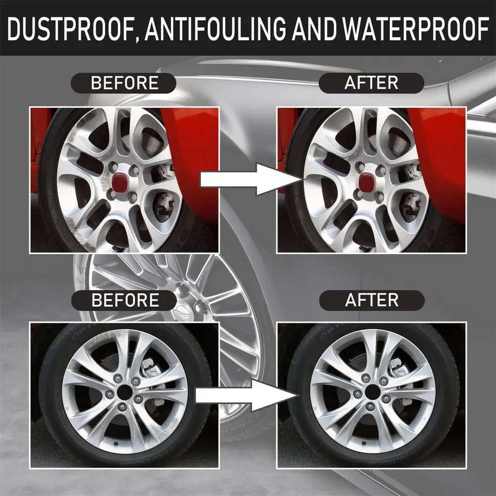 Velgenreparatieset voor Lichtmetalen Velgen Krassen Schade Herstellen Zelf Repareren Auto Velgonderhoud Accessoires | Sansoti