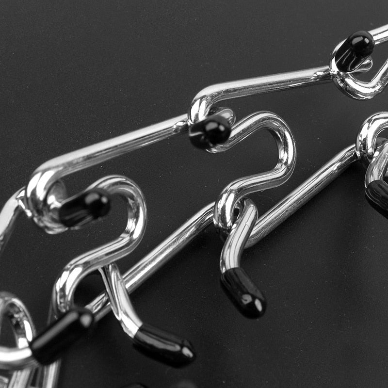Verstelbare Trainingsband Hond met Gummi Punten Metalen Schakels Medium tot Groot Gedragstraining Opvoeding | Sansoti
