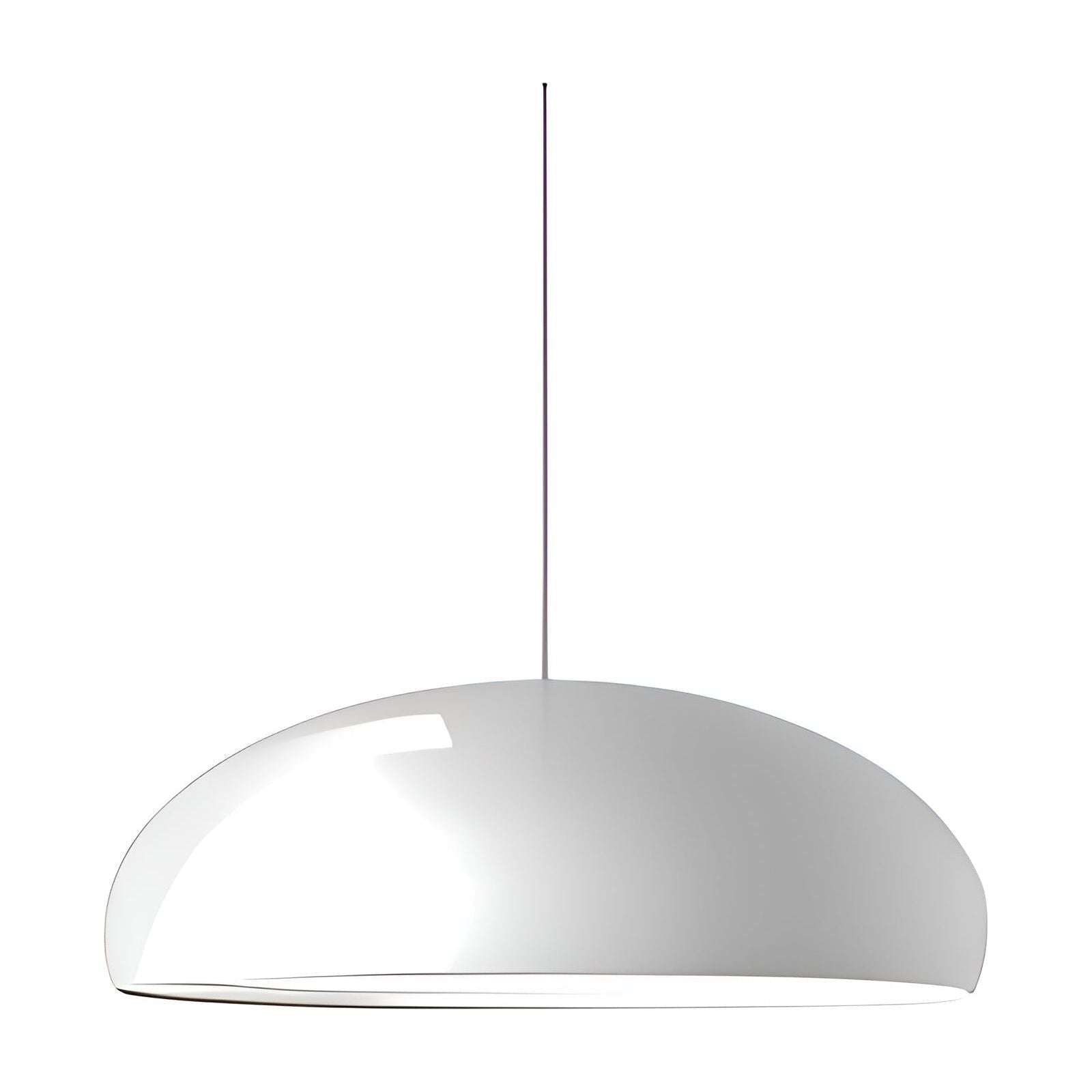 Hanglamp Rond Glanzend Metaal Nordic Design LED Eettafel | Sansoti