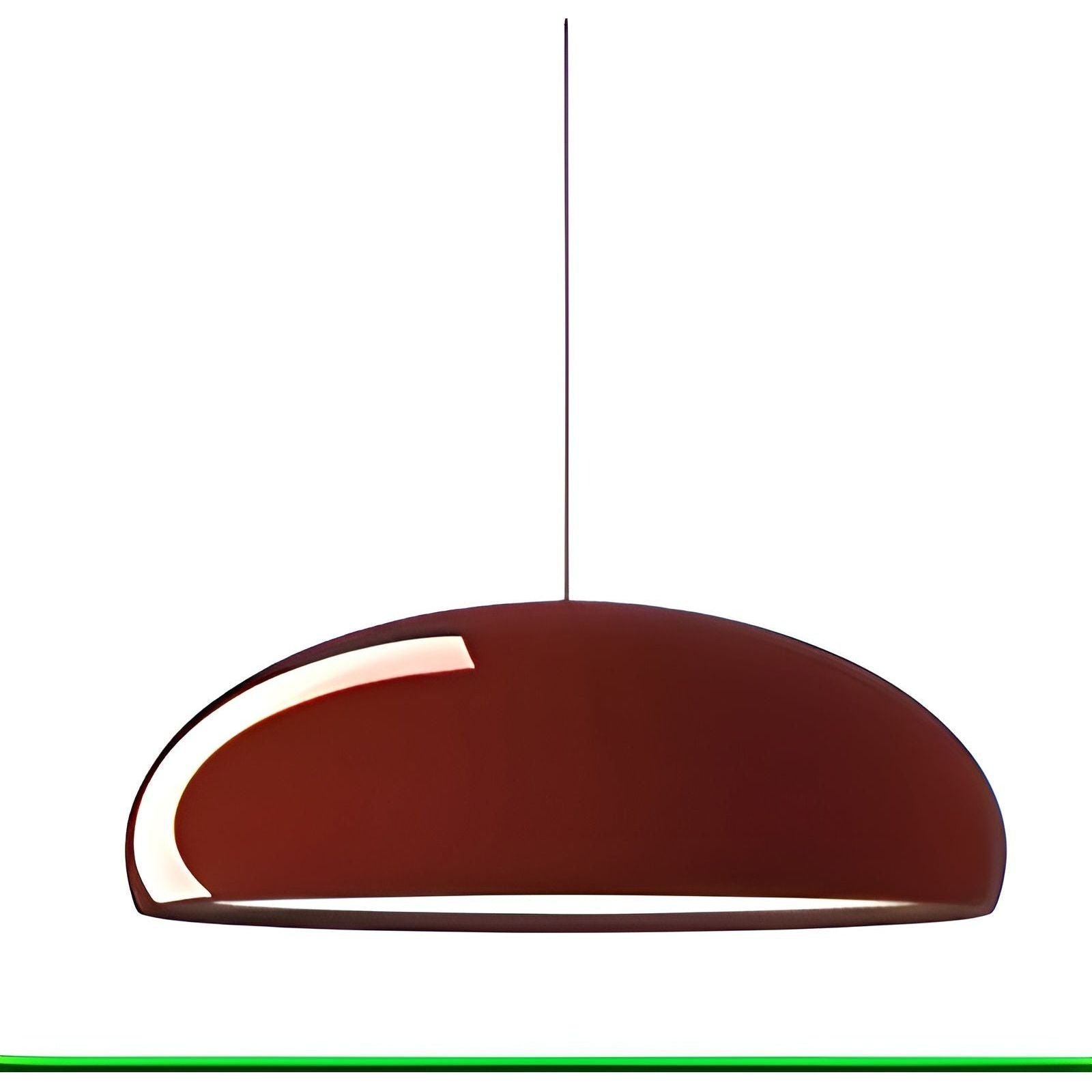 Hanglamp Rond Glanzend Metaal Nordic Design LED Eettafel | Sansoti