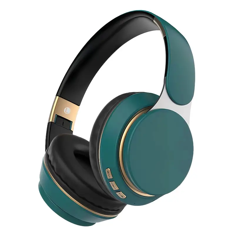 Draadloze Over-Ear Koptelefoon met Bluetooth en Lange Accuduur voor Muziek en Podcasts | Sansoti