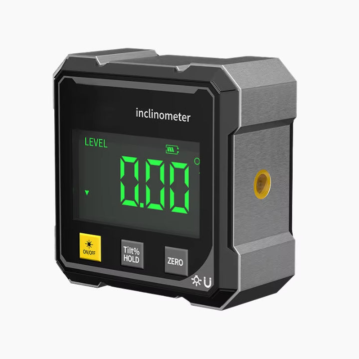 Digitale Hoekmeter Laser Aluminium USB Oplaadbaar Magnetische Voet Waterpas Loodlijn Sloophamer Niveau Meter Bouwgereedschap | Sansoti