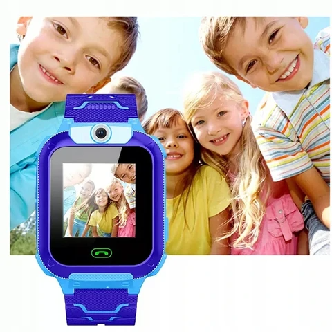 Montre Connectée Enfant avec Suivi LBS et Design Étanche pour Enfants Rose Bleu | Sansoti