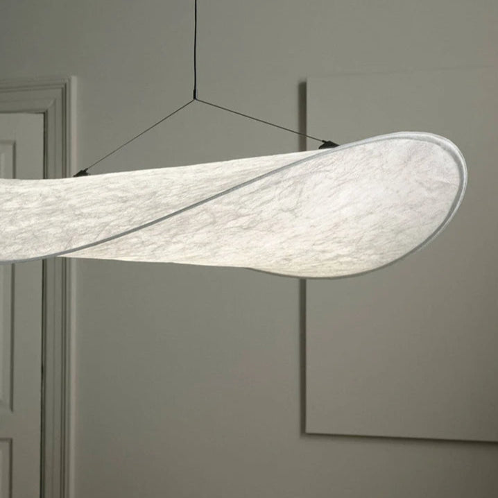 Hanglamp Japandi Handgeweven Zijde Wit Ø40 Ø60 Ø80 Slaapkamer Eetkamer | Sansoti