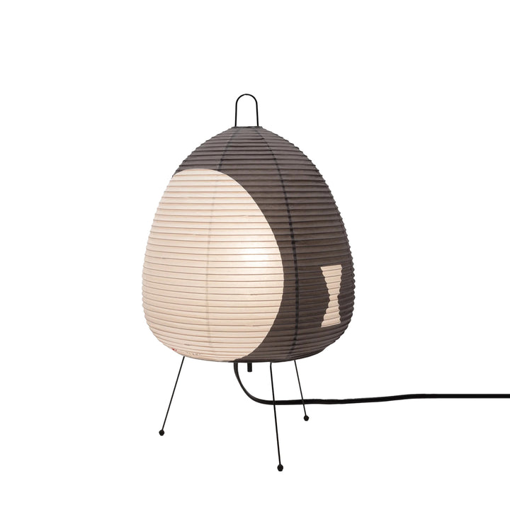 Papieren Tafellamp Scandinavisch Design met Ijzeren Voet 47cm | Sansoti