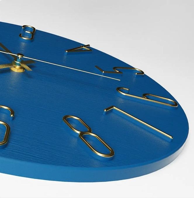 Zegar ścienny kwarcowy 30 cm, cichy mechanizm, nowoczesny design do salonu i biura, minimalistyczny sposób wyświetlania czasu | Sansoti
