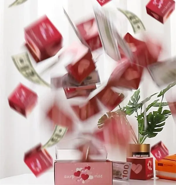 Gift Wrapping with Surprise Effect, Reusable and Sustainable, for Holidays, Celebrations, Birthdays and Christmas | Sansoti