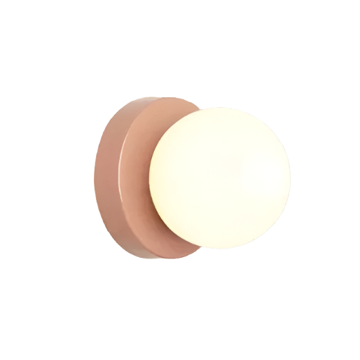 Wandlamp Glas Rond Nordisch Minimalistisch G9 LED Zwart Wit Groen Slaapkamer | Sansoti