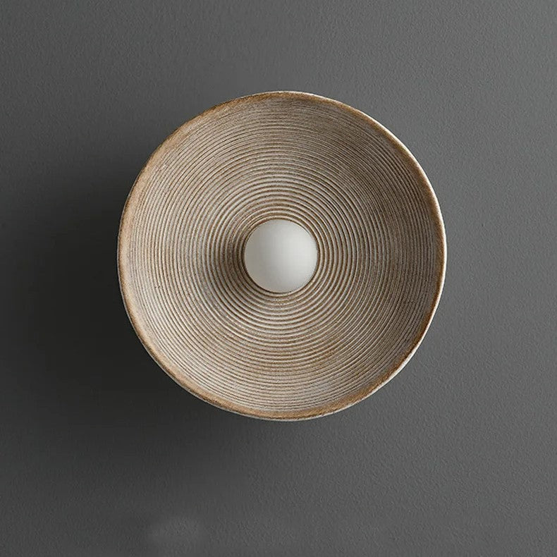 Wandlamp Rond Maan Design LED G4 Japandi Scandinavisch Ø20 Ø50 | Sansoti