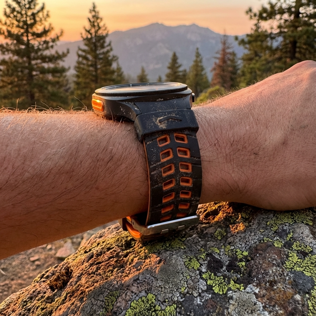 Bracelet de sport en silicone pour montre connectée de 47 mm, noir, orange, gris, rouge, bleu, blanc, vert, réglable et confortable | Sansoti