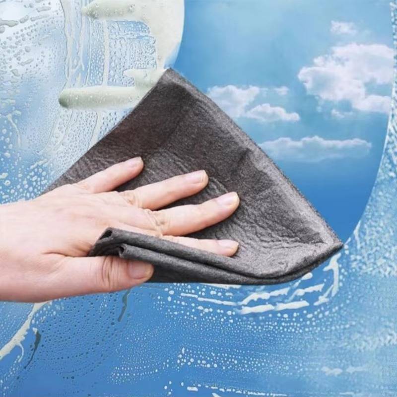Lot de 10 chiffons en microfibre pour un nettoyage sans traces de la cuisine, de la voiture, des fenêtres et des vitres, respectueux de l’environnement | Sansoti