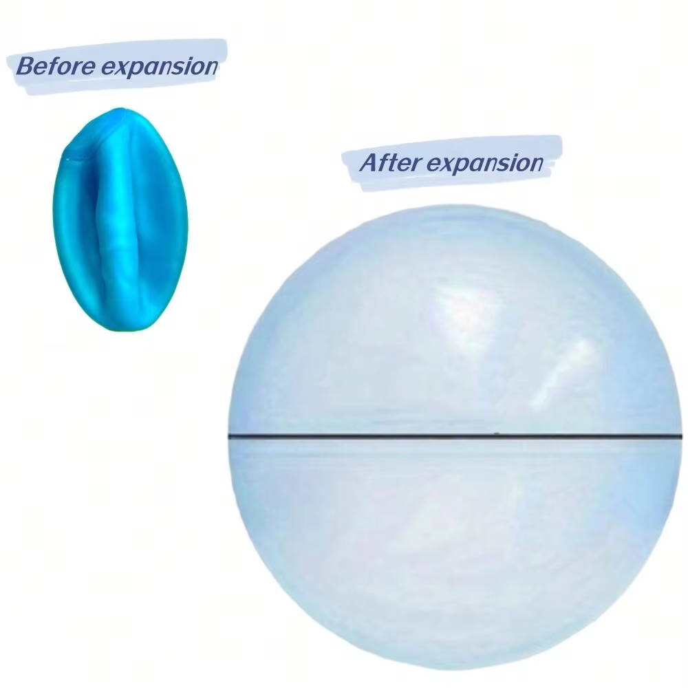 Aufblasbare transparente Spielball-Sets, 3 Stück, XL, weich, wasserfest, für Garten, Pool, Strand und Kinder | Sansoti