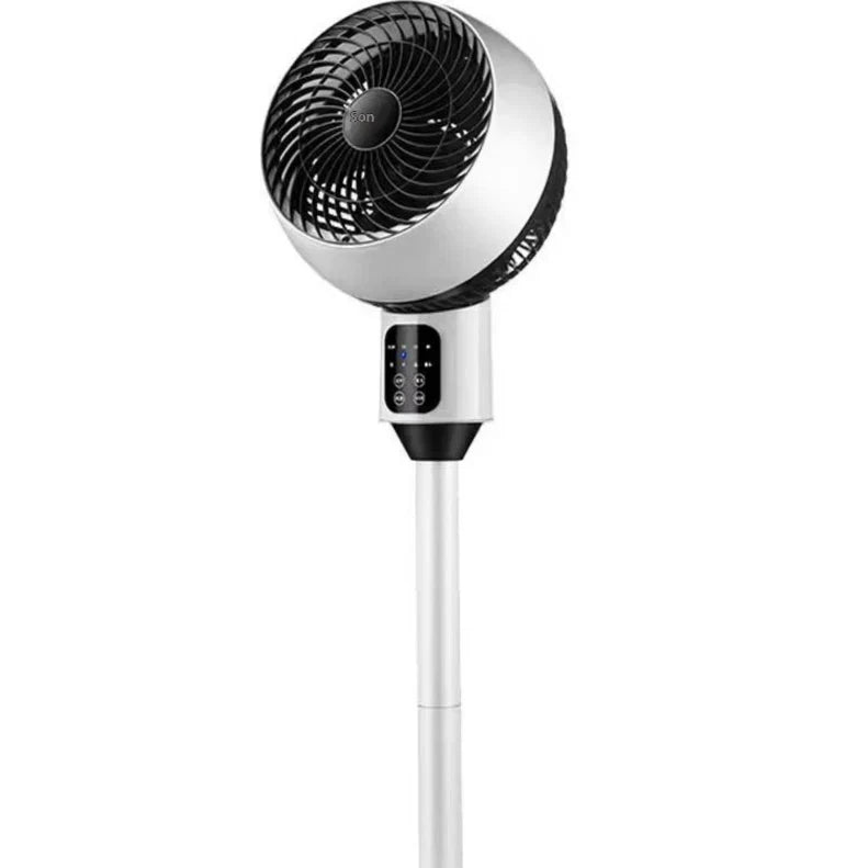 Standing Fan with 3D Oscillation and Quiet Operation 36 dB Compact Fan Timer 2-8 Hours Air Circulation Home Office | Sansoti