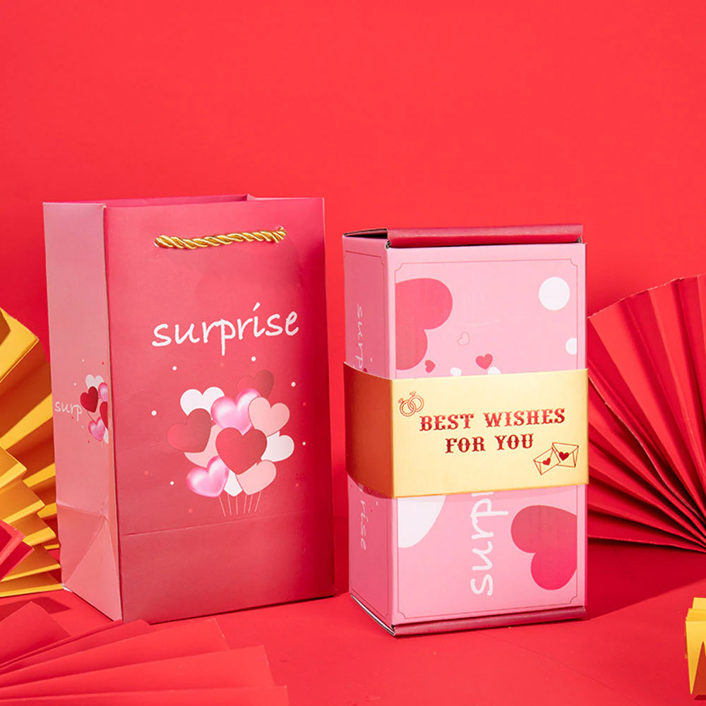Gift Wrapping with Surprise Effect, Reusable and Sustainable, for Holidays, Celebrations, Birthdays and Christmas | Sansoti