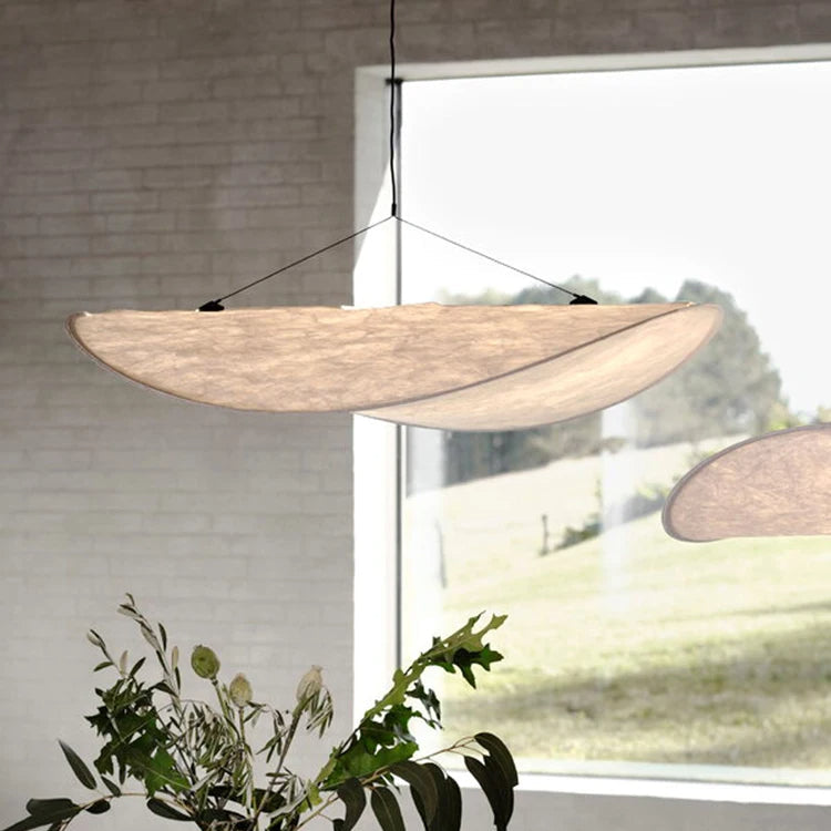 Hanglamp Japandi Handgeweven Zijde Wit Ø40 Ø60 Ø80 Slaapkamer Eetkamer | Sansoti