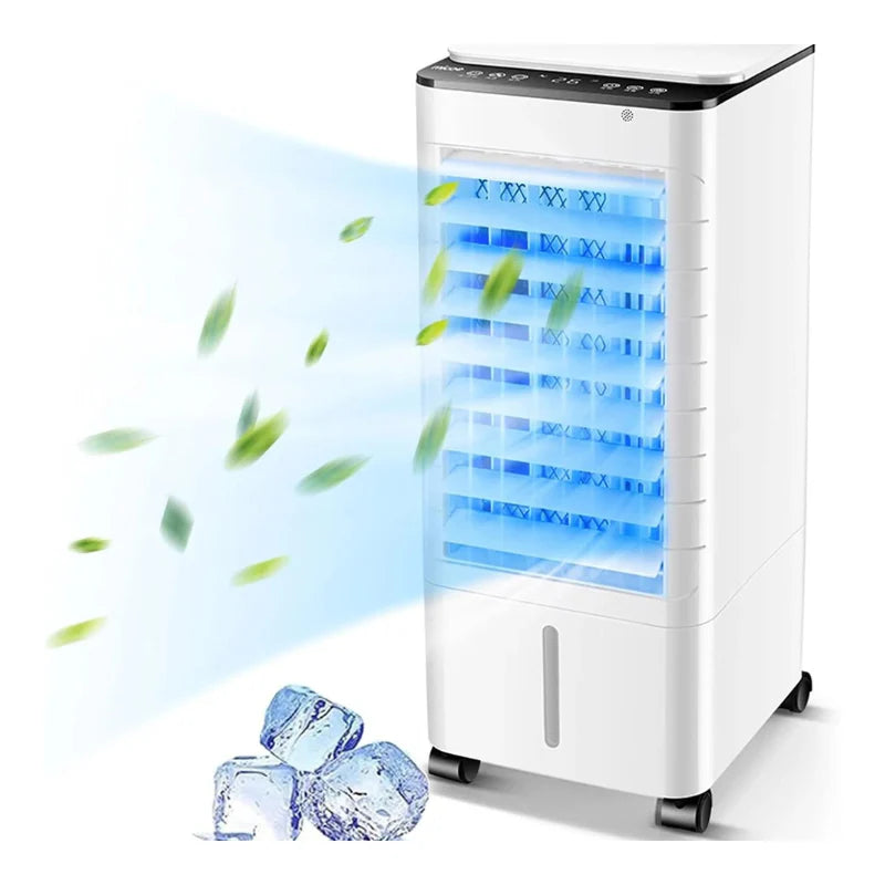 Portable Windowless Air Cooler with Remote Control – 3-in-1 Air Cooler, Fan, and Humidifier for Home and Office | Sansoti