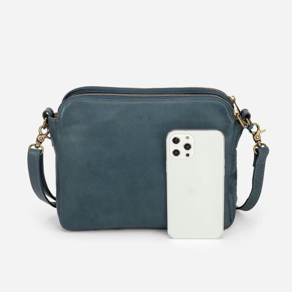 Leren Schoudertas met Geïntegreerde Portemonnee 9 Kaartvakken Compact Dagelijks Gebruik Dames Crossbody | Sansoti