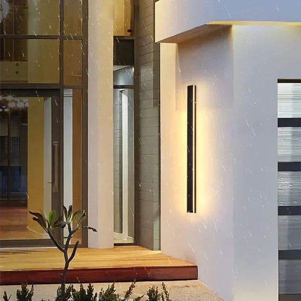 LED Wandleuchte Außen Innen IP65 Wasserdicht 30cm bis 120cm Minimalistisch Modern | Restfield