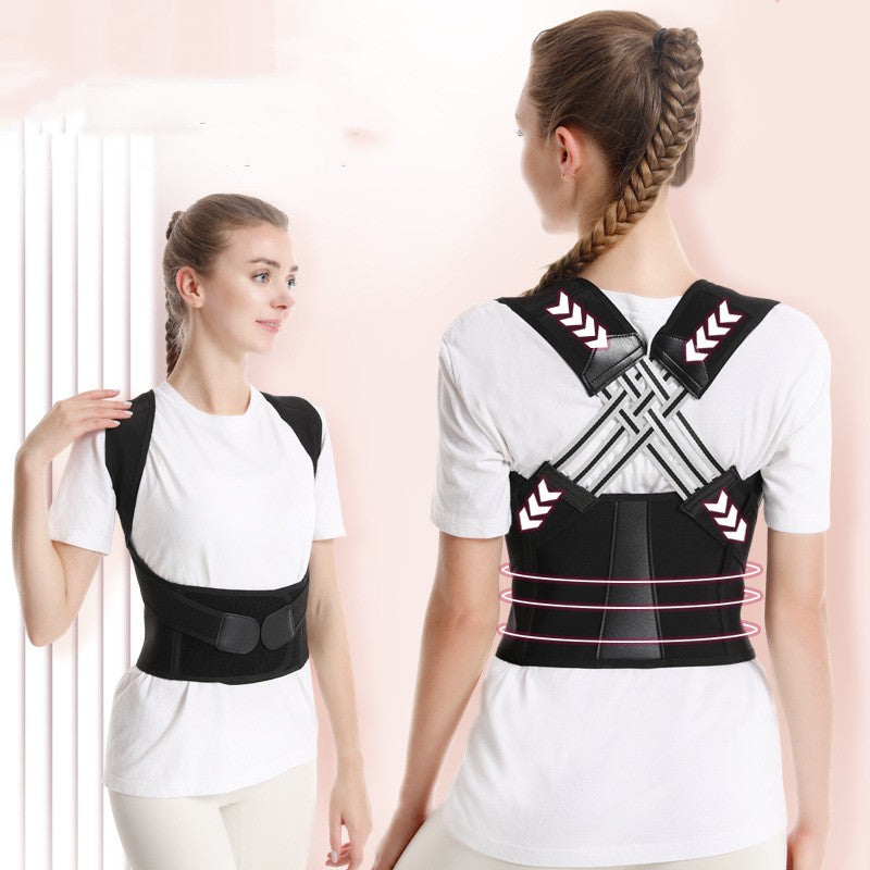 Ergonomische Rugsteun – Instelbare Houdingscorrectie Belt voor Rug- en Nekverlichting | Sansoti