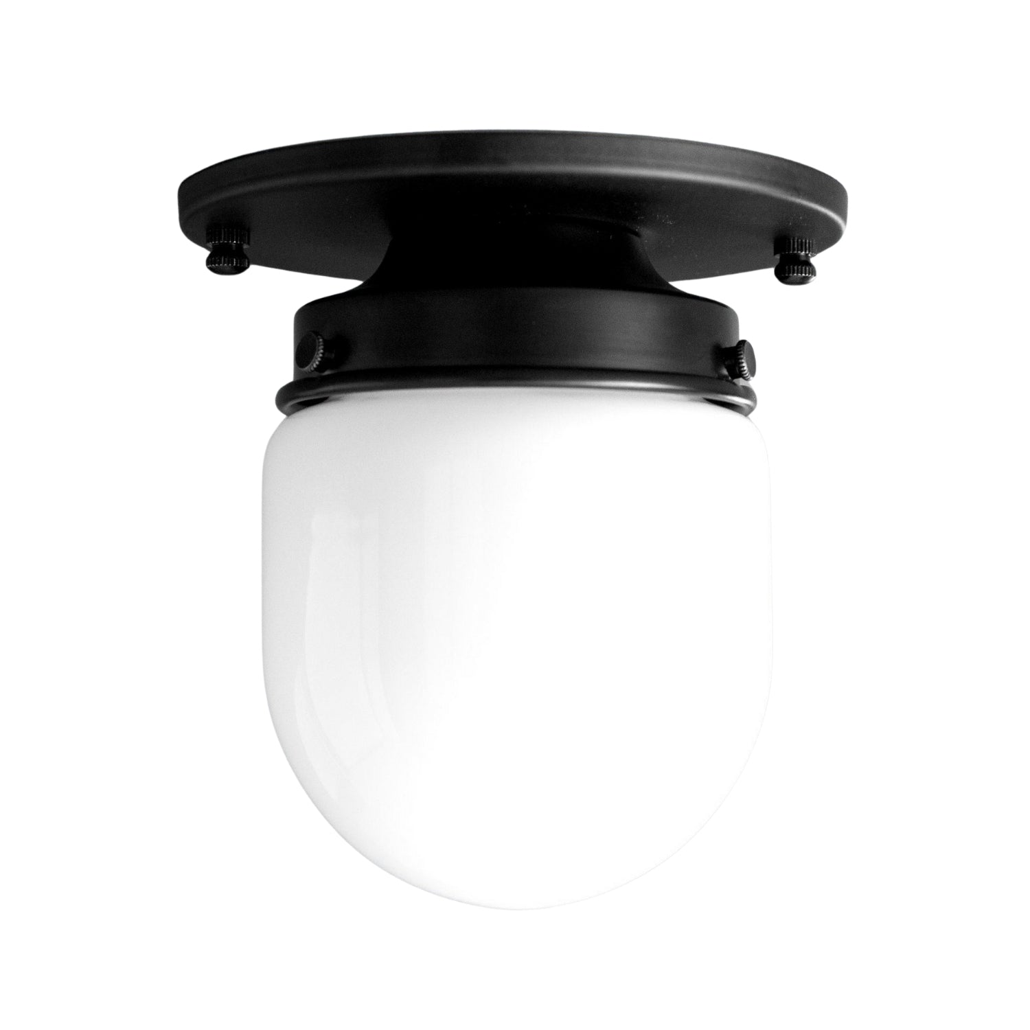 Opaal Glazen Wandlamp & Plafondlamp Dubbelfunctie Modern Design Messing | Sansoti