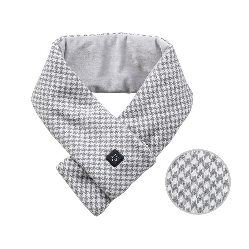Heated Scarf with USB Connection, Neck Warmer, Adjustable Temperature, Soft Winter Neck Scarf for Women and Men | Sansoti