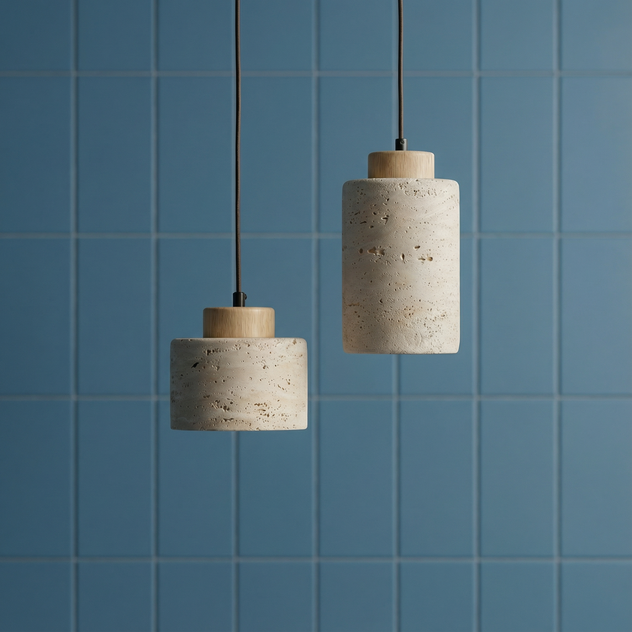 Vidar – Moderne Stenen Hanglamp met Natuurlijke Textuur | Sansoti