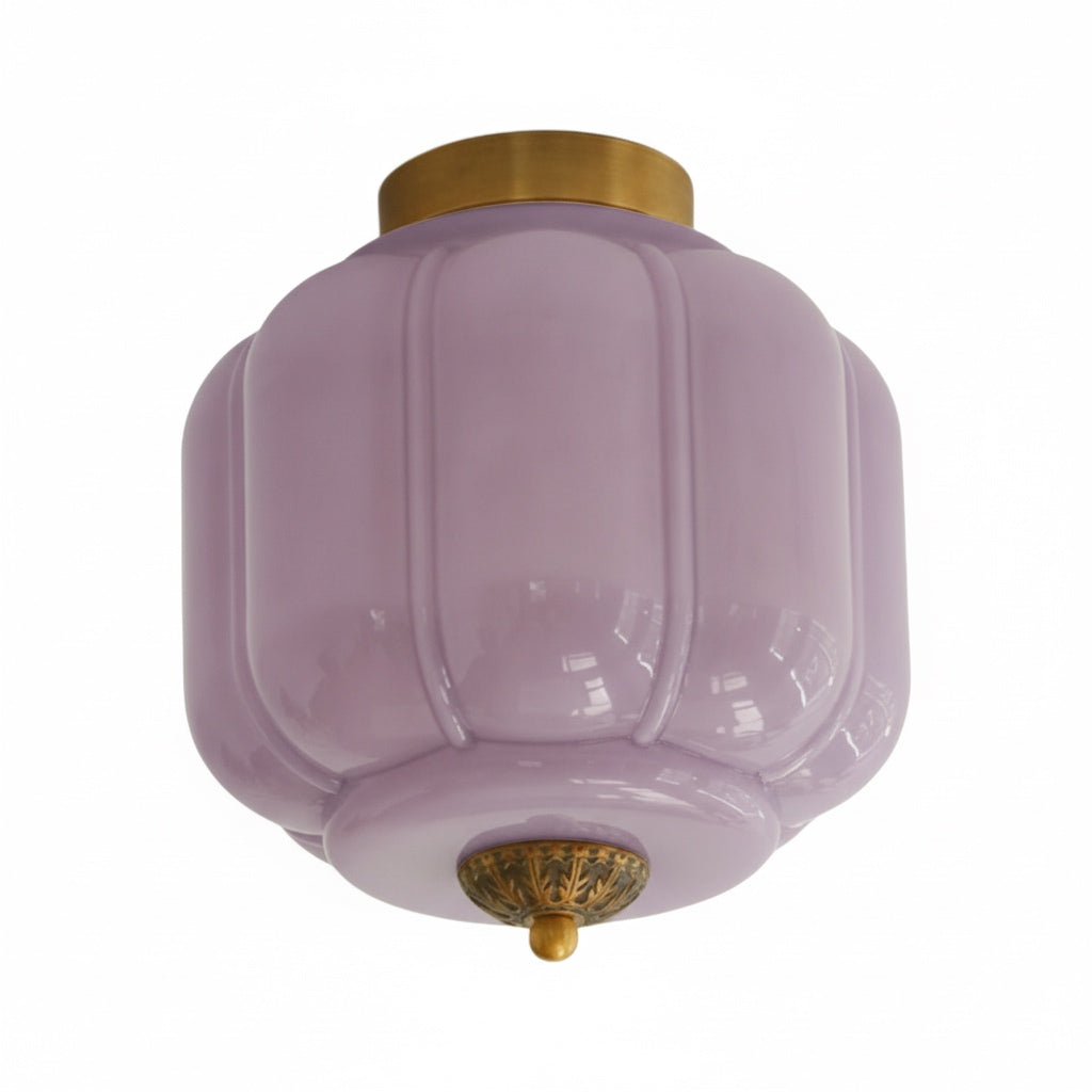Plafondlamp Melkglas Glazen Kap Moderne Verlichting Scandinavische Stijl Woonkamer Eetkamer Slaapkamer Flush Mount | Sansoti