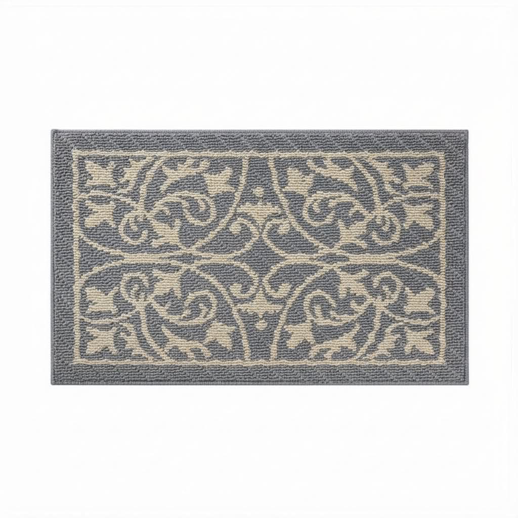 Paillasson antidérapant d’intérieur facile d’accès, 60x90cm, retenant la saleté, tapis d’entrée avec dessous en caoutchouc antidérapant | Sansoti