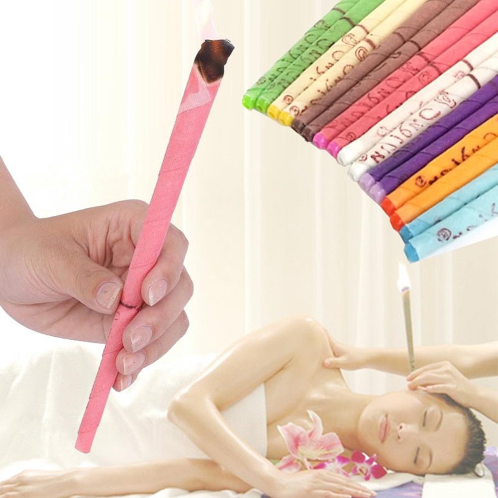 Oorkaars met Essentiële Oliën voor Zachte Oorverzorging Ontspanning Wellness Therapie 10 Natuurlijke Geuren | Sansoti