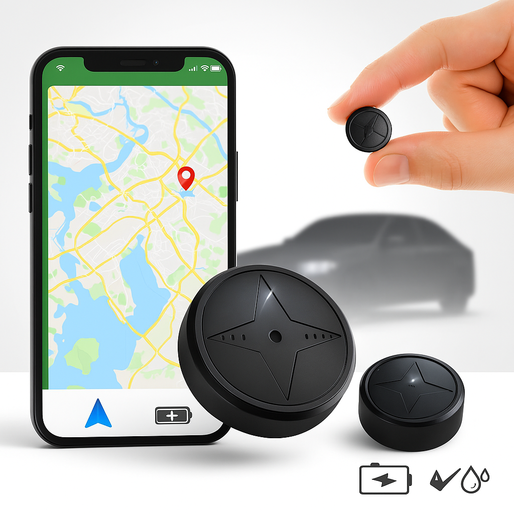 Waterdichte GPS Tracker met Magneet voor Realtime Voertuiglocatie | Sansoti