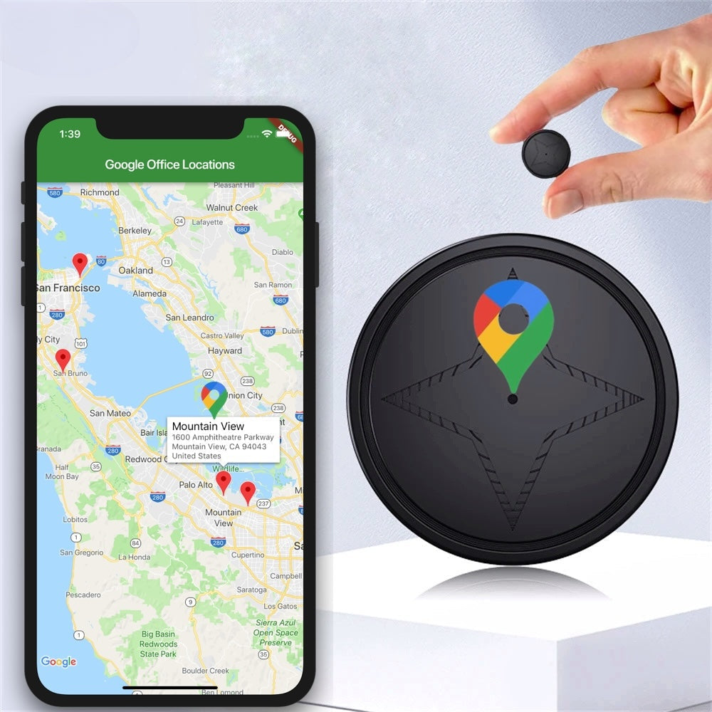 Waterdichte GPS Tracker met Magneet voor Realtime Voertuiglocatie | Sansoti