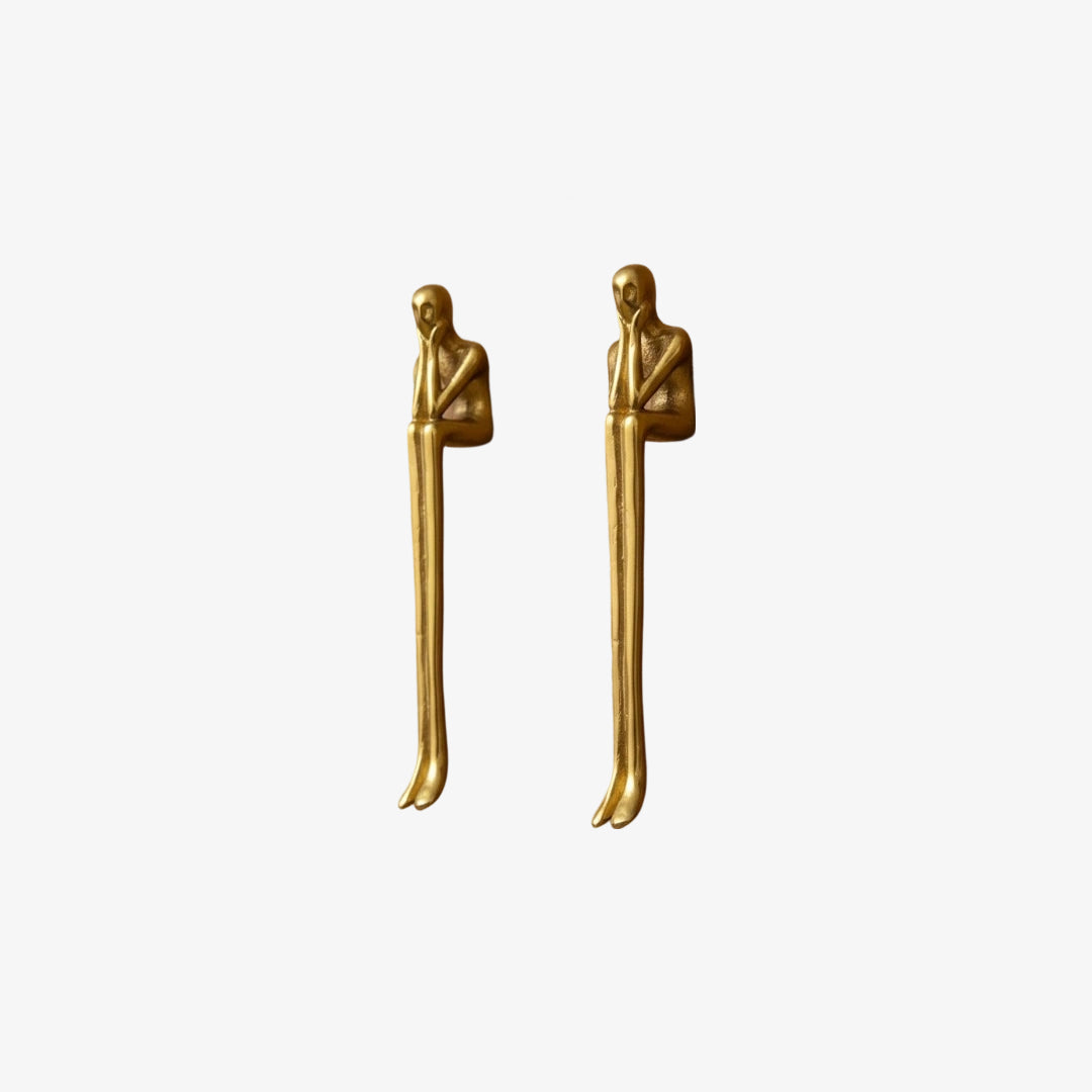 Minimalistische Kastgreep - Messing Zilver Roze - Scandinavisch Design Meubels | Sansoti
