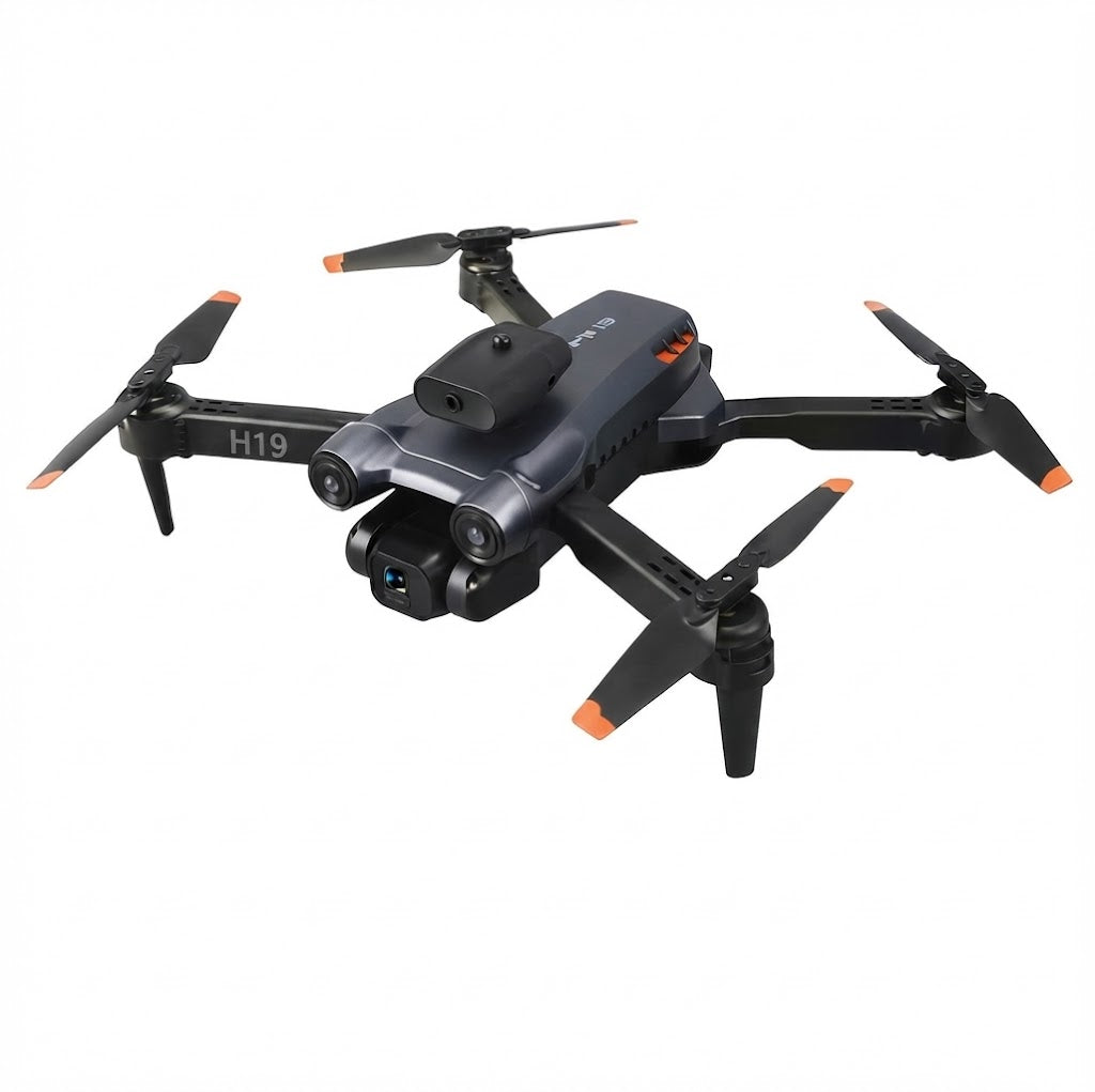 Składany dron z podwójną kamerą 8K HD do fotografii lotniczej, ze stabilizacją wideo, kompaktowy quadrocopter podróżny | Sansoti