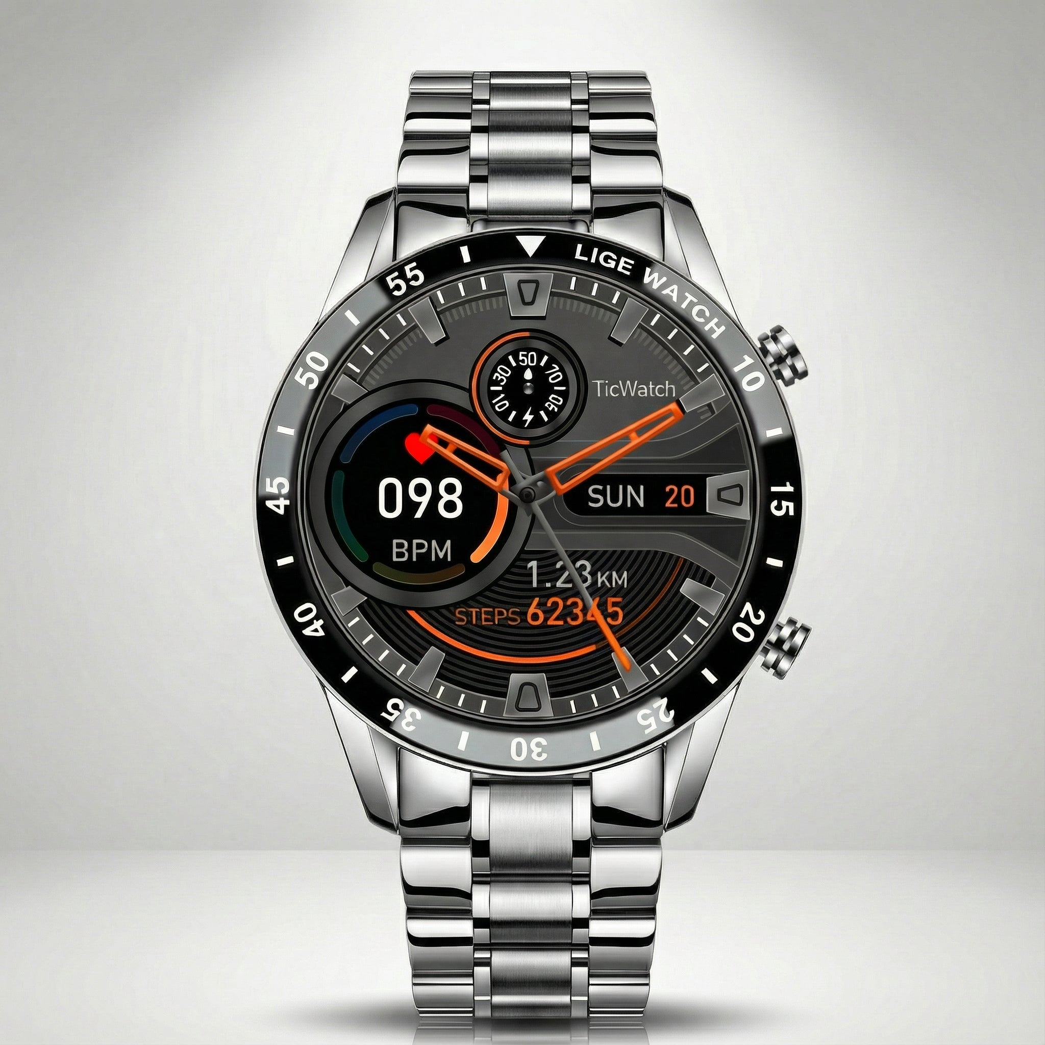 Smartwatch met Touchscreen & Notificaties – Veelzijdig Draagcomfort Dagelijks Gebruik | Sansoti