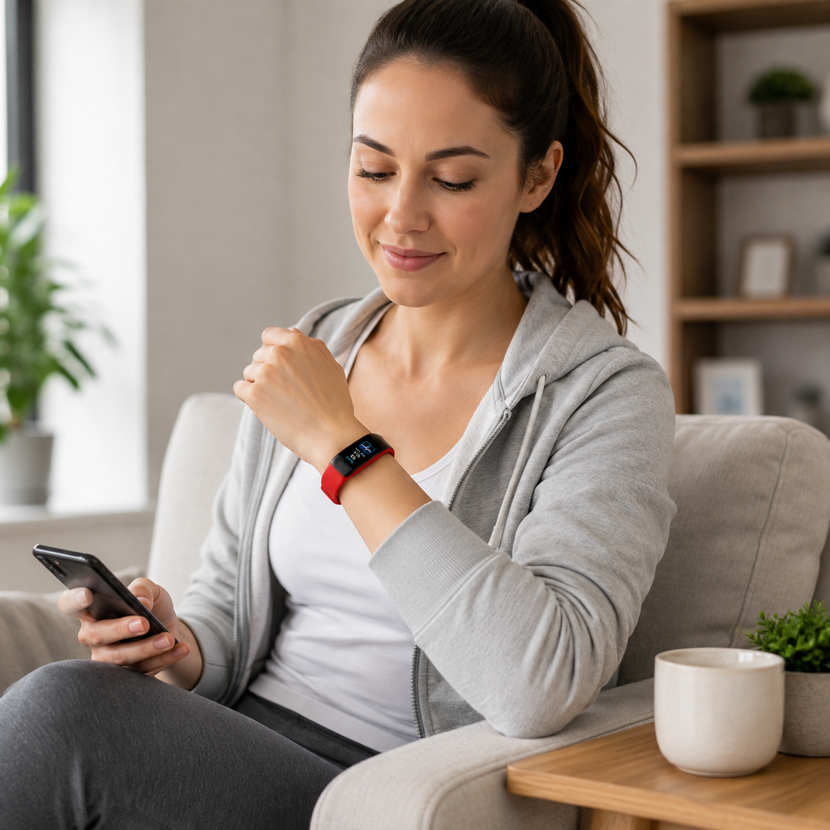 Bracelet de santé avec électrocardiogramme, cardiofréquencemètre, tensiomètre, SpO2, suivi du sommeil, étanche IP67, montre connectée de fitness | Sansoti