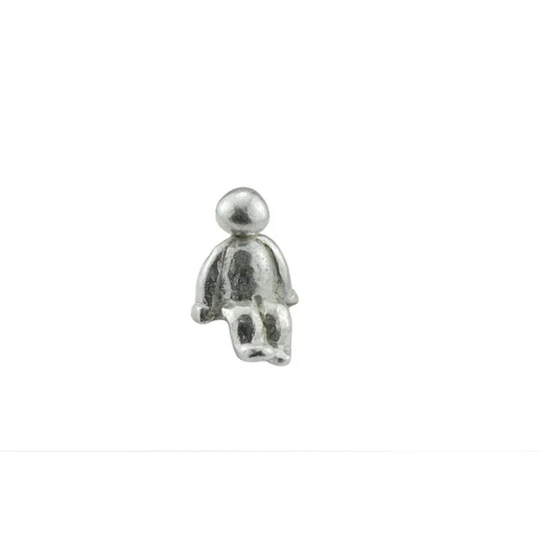 Decoratief Beeld Hond Metaal Zilver Tafeldecoratie Woonkamer Boekenplank Modern Minimalistisch Cadeau Interieur | Sansoti