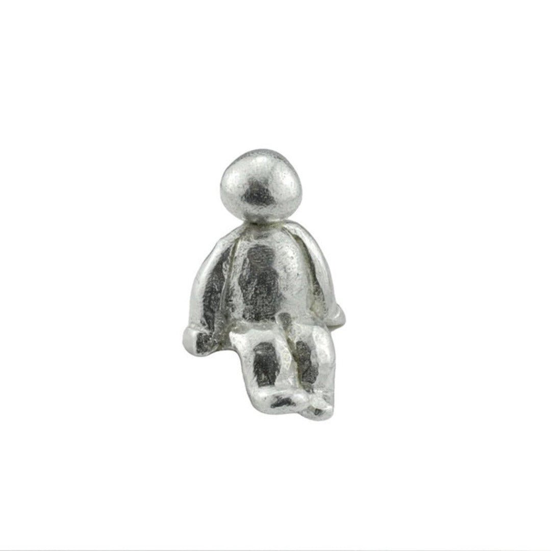 Decoratief Beeld Hond Metaal Zilver Tafeldecoratie Woonkamer Boekenplank Modern Minimalistisch Cadeau Interieur | Sansoti