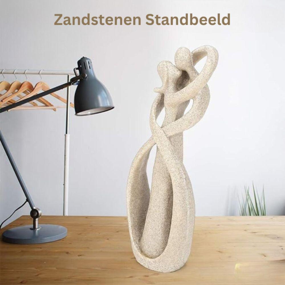 Abstrakte Skulptur der Liebe – Dekoratives Kunstobjekt mit symbolischer Bedeutung | Restfield