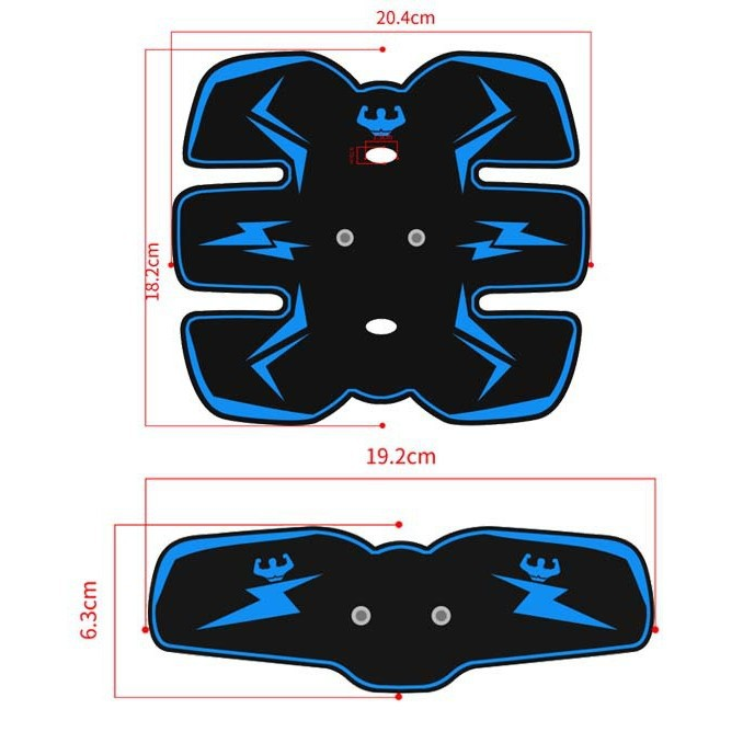 Draagbare Spierstimulator USB Oplaadbaar 6 Modi 10 Intensiteiten Thuis | Sansoti