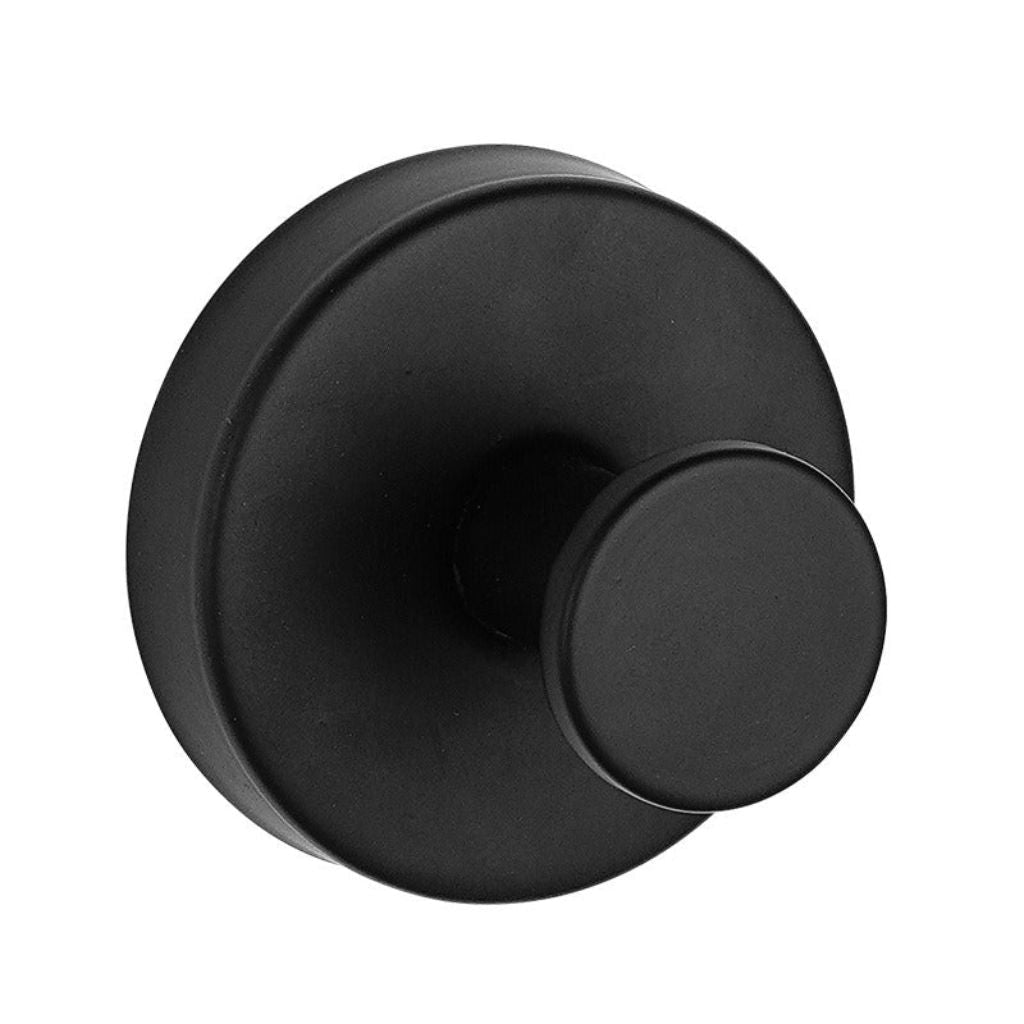 Set de crochets muraux à ventouse 4 pièces sans perçage noir mat doré argenté salle de bains cuisine porte-serviettes organiseur | Sansoti