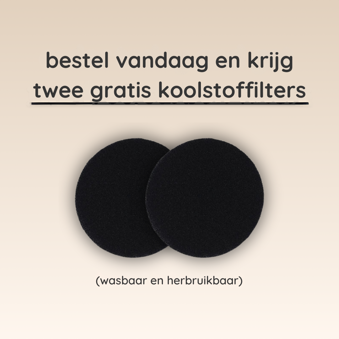 Compacte Rookfilter voor Schone Lucht zonder Geuren – Draagbaar USB Luchtfiltersysteem | Sansoti