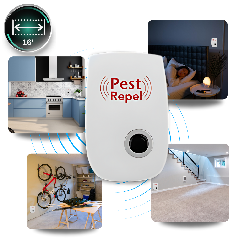 Elektronische Ongediertebestrijder Ultrasoon Afweerapparaat Voor Muizen Insecten Veilig Huisdiervriendelijk Energiezuinig | Sansoti