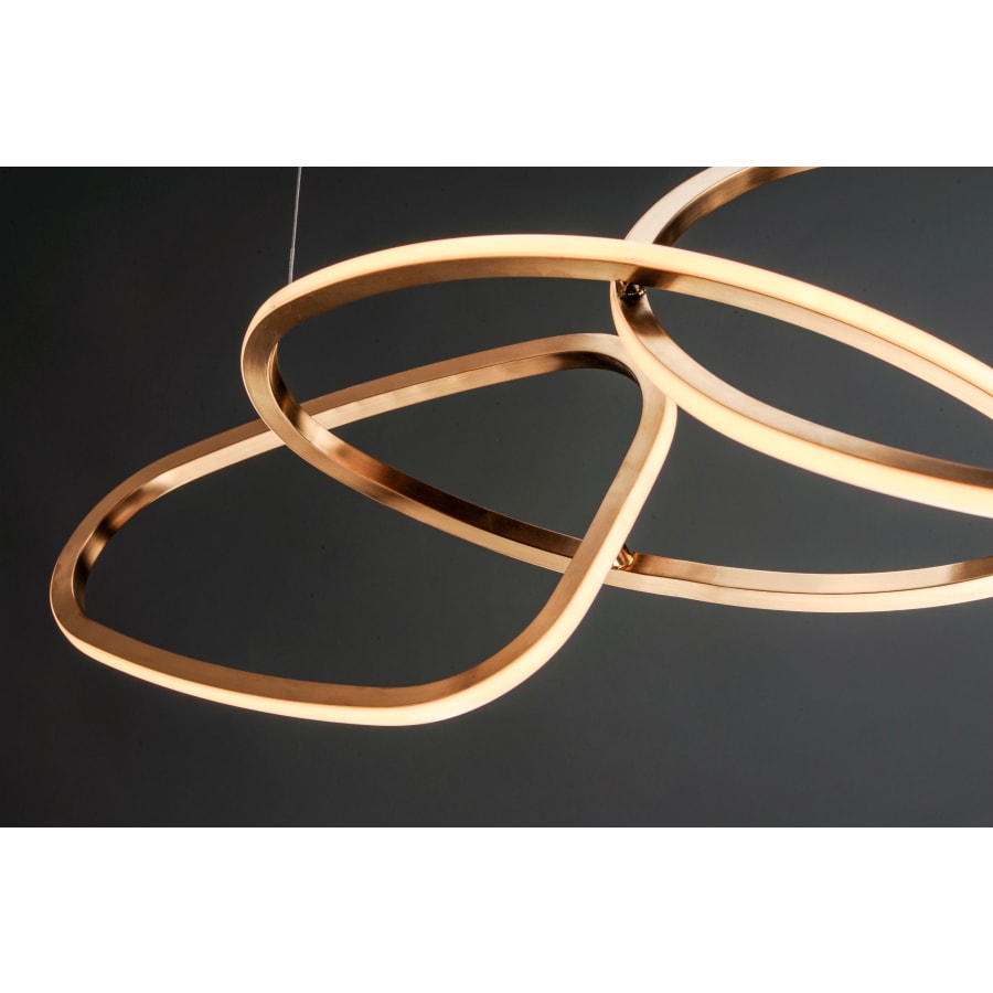 Abstracte LED Kroonluchter 140 cm Modern Design Eetkamer Verlichting | Sansoti