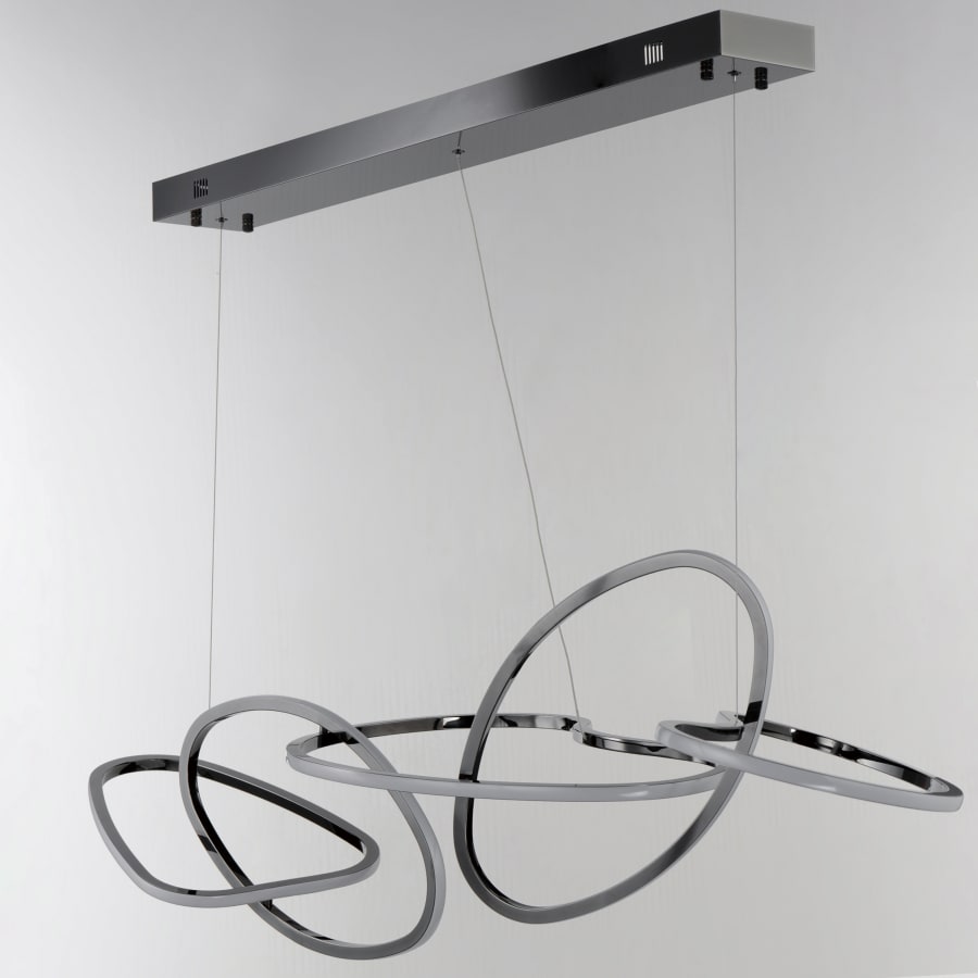 Abstracte LED Kroonluchter 140 cm Modern Design Eetkamer Verlichting | Sansoti
