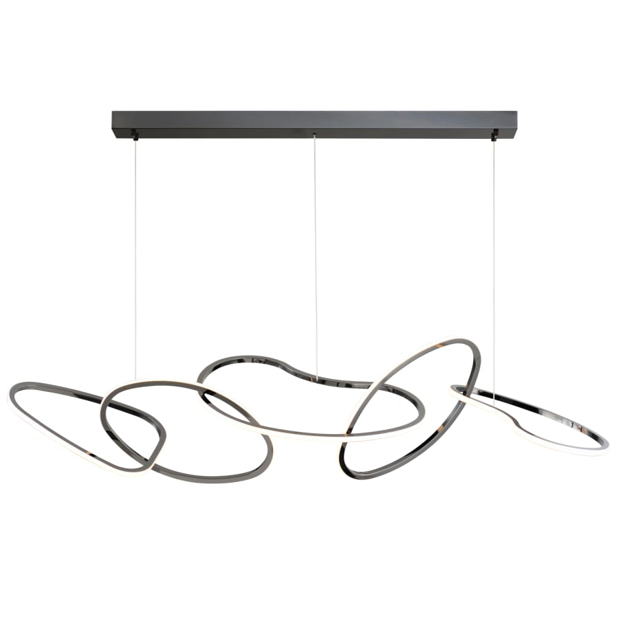 Abstracte LED Kroonluchter 140 cm Modern Design Eetkamer Verlichting | Sansoti