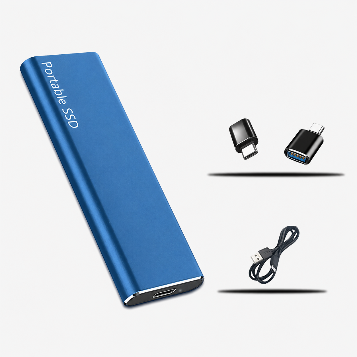 External Portable Storage Drive 4TB USB-C Data Storage Compact Hard Drive | Sansoti