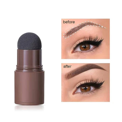 Wenkbrauw Stempel Styling Set voor Perfecte Brows met Sjablonen Poeder Natuurlijke Look Dagelijks Gebruik | Sansoti