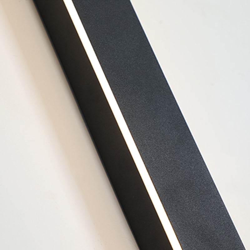 Außenlampe Wandleuchte LED Schwarz Aluminium IP65 30-200cm Modern | Restfield