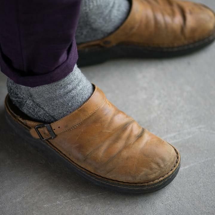 Comfortabele Houten Clogs voor Heren – Casual Schoeisel met Stevige Zool | Sansoti