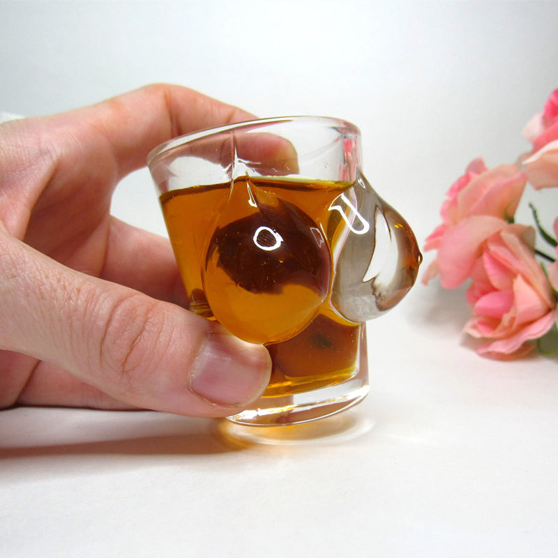 Glazen Karaf 600ml met Speels Design Transparant Bleivrij Glas voor Whisky Wijn | Sansoti